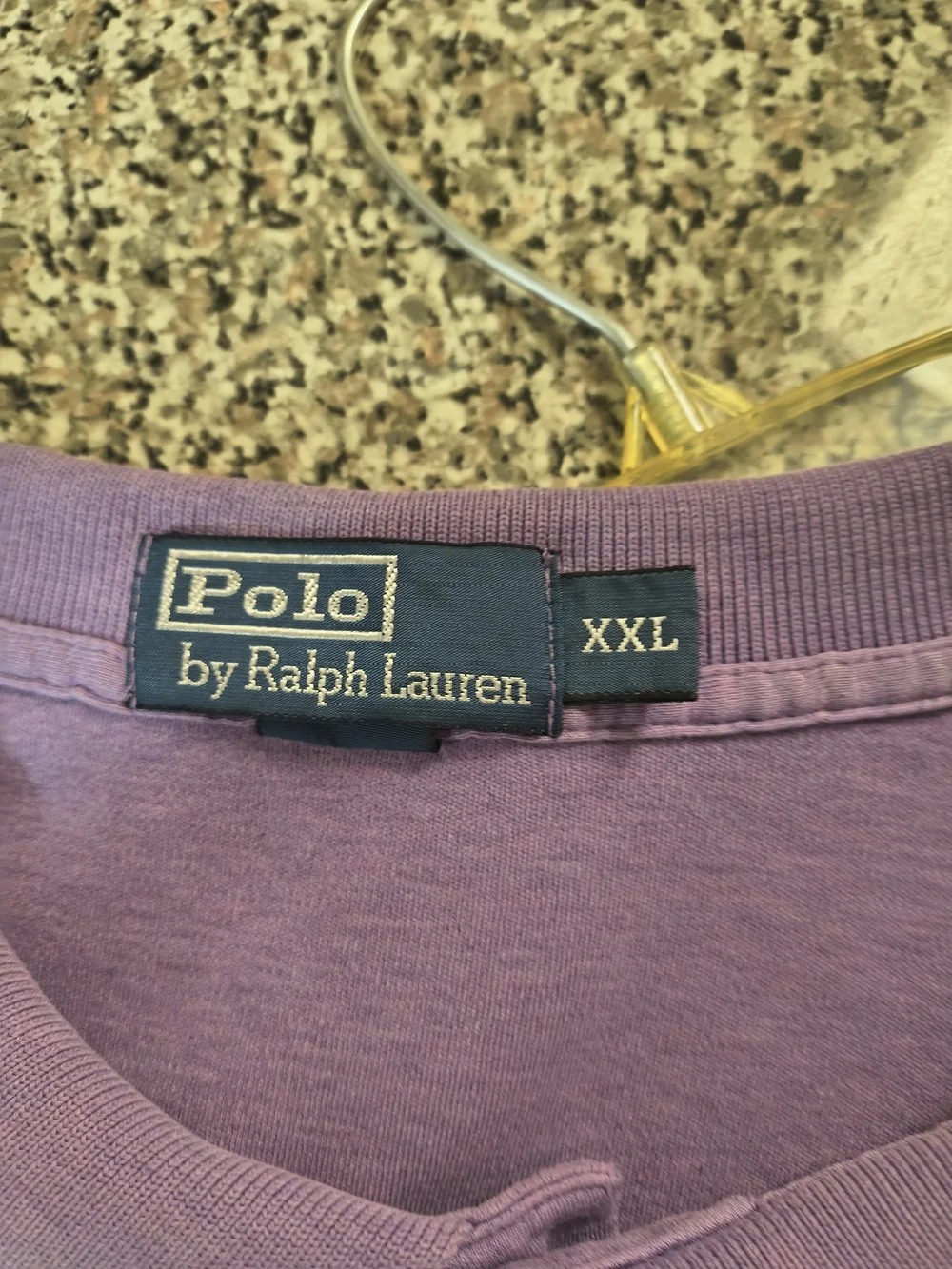 Polo by Ralph Lauren Lavender Short-Sleeve Polo with Yellow Pony
